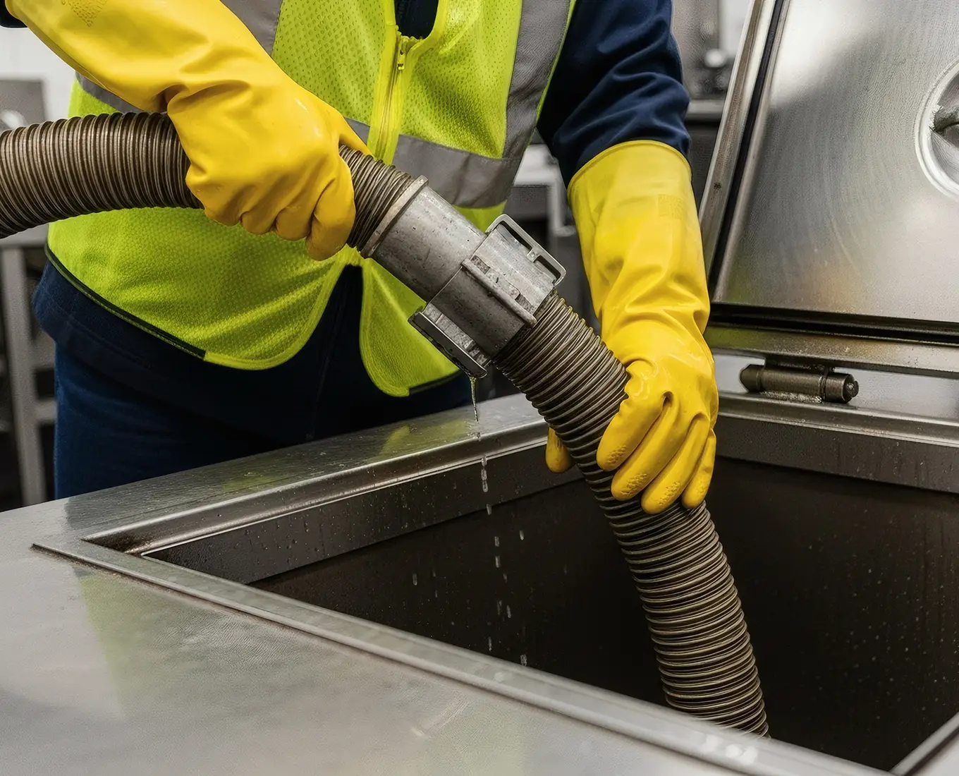 Grease Trap Cleaning Process in decatur il
