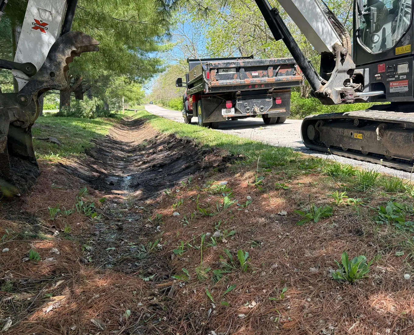 excavation service for sewer and septic systems in Decatur IL